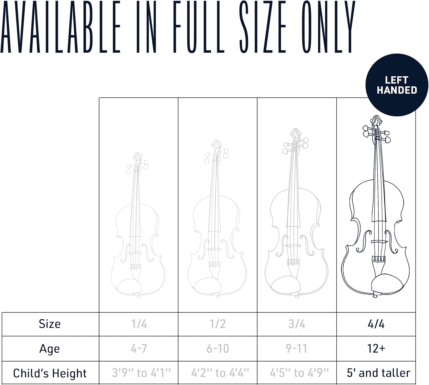 Cecilio 4/4 CVNAE-330 Ebony Fitted Acoustic/Electric Violin in Antique Varnish (Full Size) - Image 4