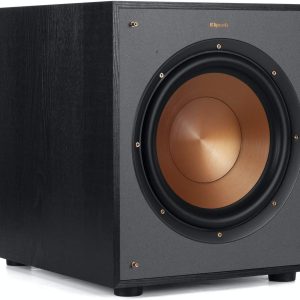 Klipsch R-100SW 10" Subwoofer, Incredibly Deep Bass and an All-digital Amplifier,14 5" x 12 5" x 16 4"